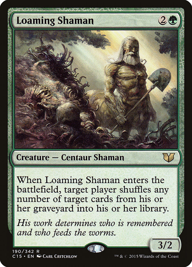 Loaming Shaman [Commander 2015] | Pandora's Boox