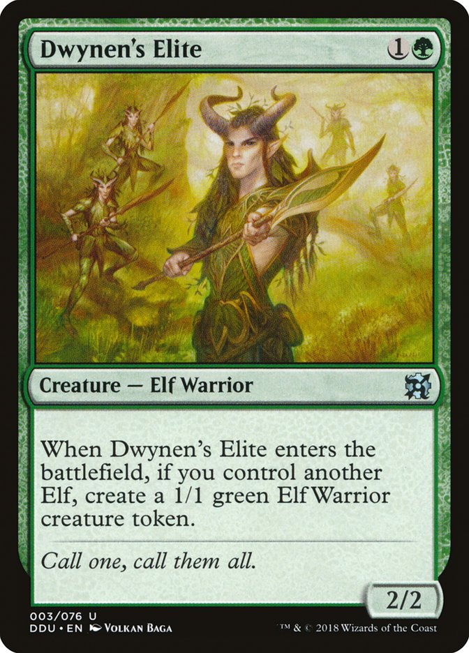 Dwynen's Elite [Duel Decks: Elves vs. Inventors] | Pandora's Boox