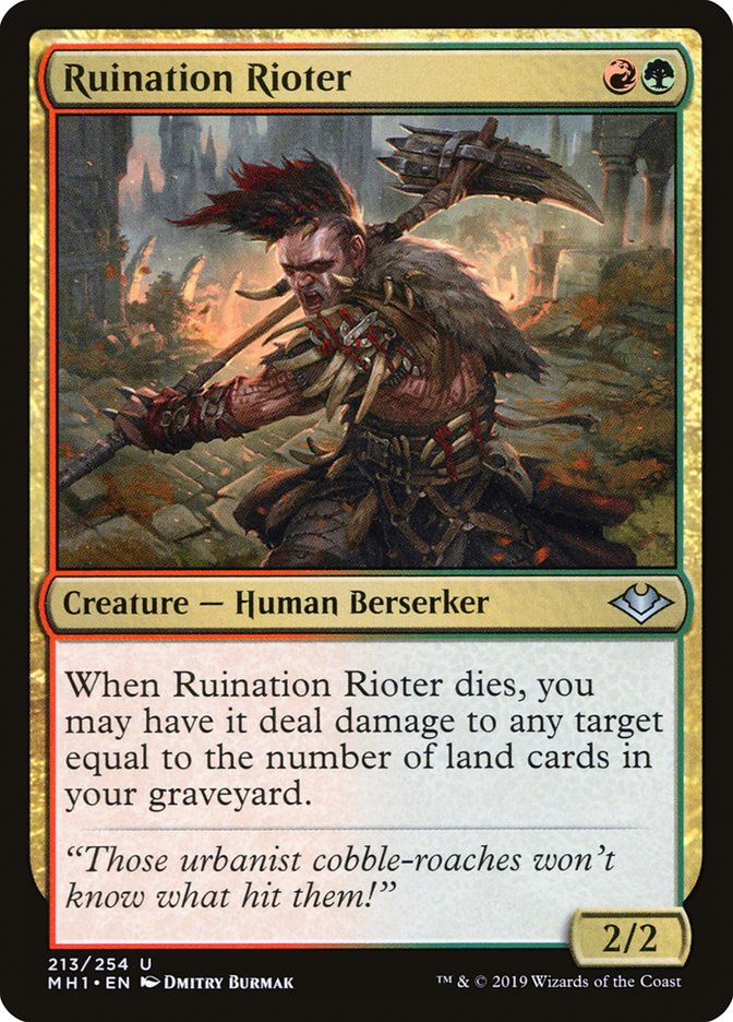 Ruination Rioter [Modern Horizons] | Pandora's Boox