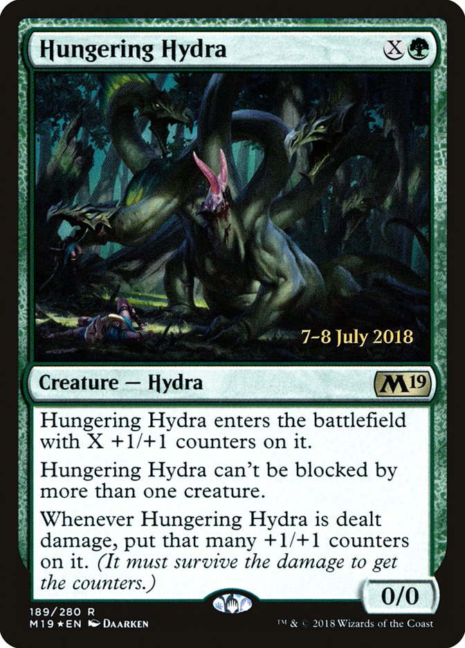 Hungering Hydra [Core Set 2019 Prerelease Promos] | Pandora's Boox