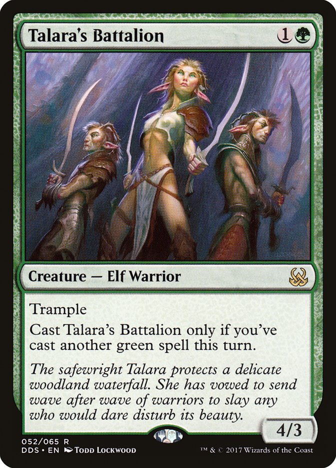 Talara's Battalion [Duel Decks: Mind vs. Might] | Pandora's Boox