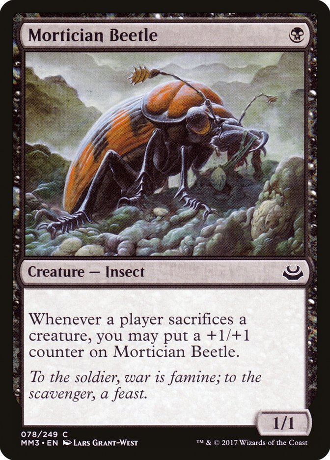 Mortician Beetle [Modern Masters 2017] | Pandora's Boox