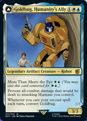 Goldbug, Humanity's Ally // Goldbug, Scrappy Scout [Transformers] | Pandora's Boox