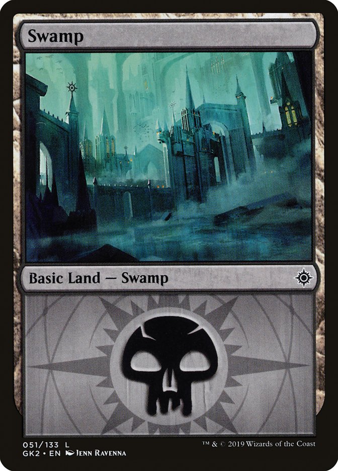 Swamp (51) [Ravnica Allegiance Guild Kit] | Pandora's Boox