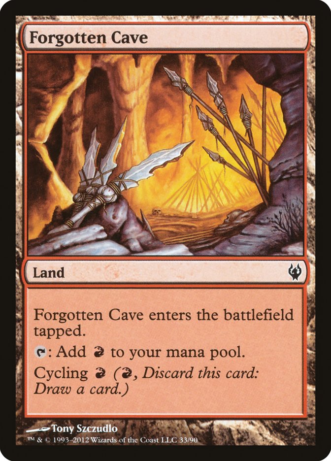 Forgotten Cave [Duel Decks: Izzet vs. Golgari] | Pandora's Boox