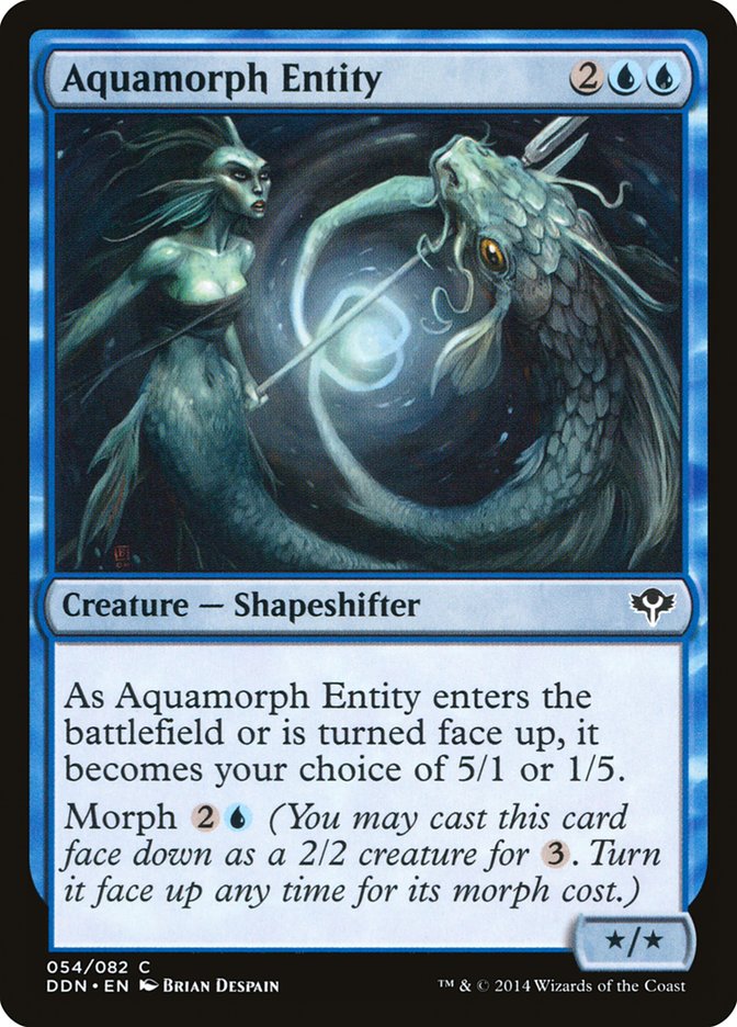 Aquamorph Entity [Duel Decks: Speed vs. Cunning] | Pandora's Boox