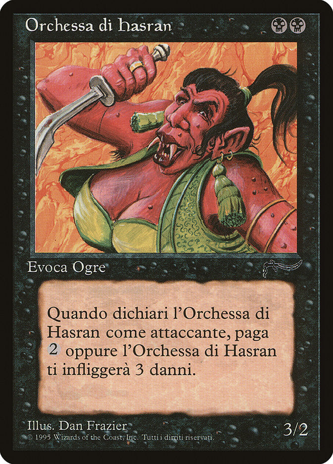 Hasran Ogress (Italian) - "Orchessa di hasran" [Rinascimento] | Pandora's Boox