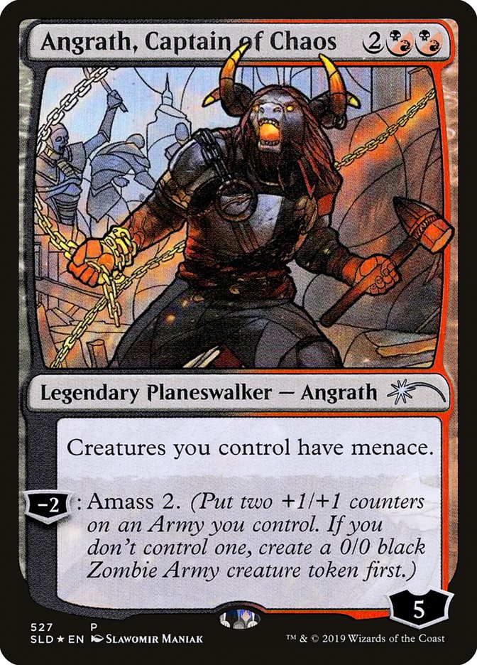 Angrath, Captain of Chaos (Stained Glass) [Secret Lair Drop Promos] | Pandora's Boox