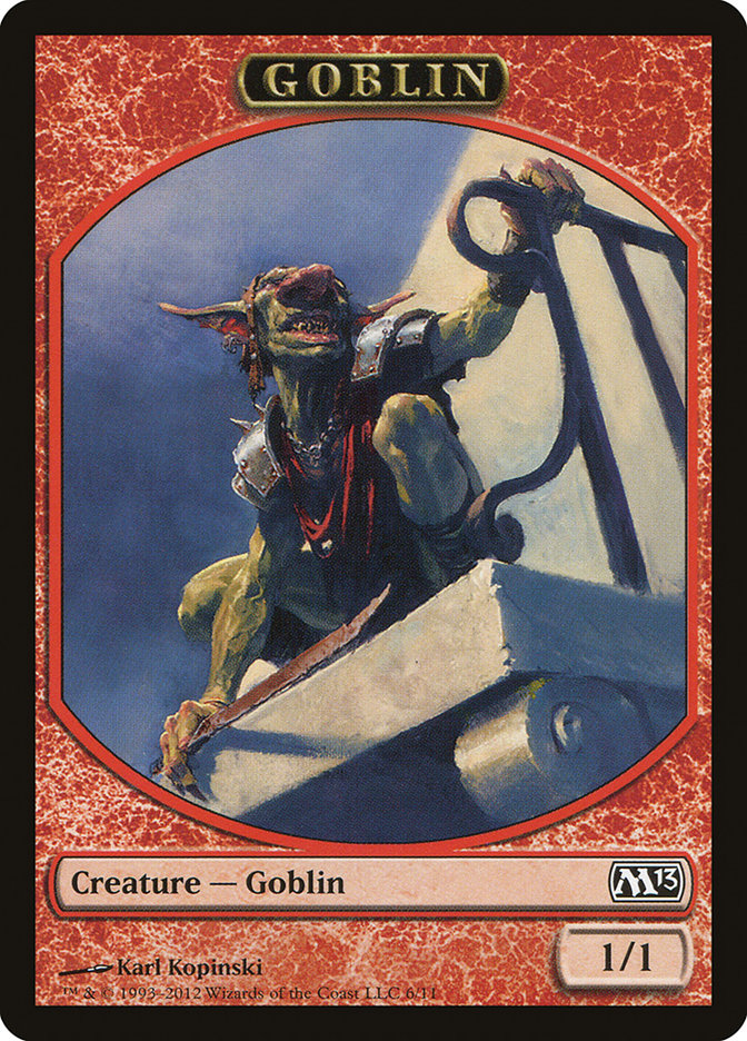 Goblin Token [Magic 2013 Tokens] | Pandora's Boox