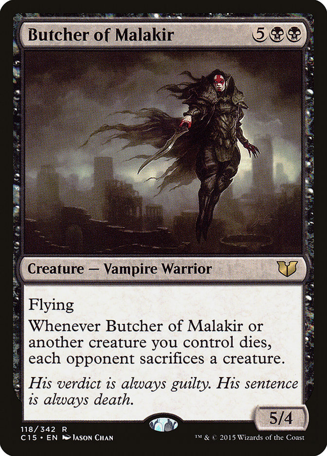 Butcher of Malakir [Commander 2015] | Pandora's Boox