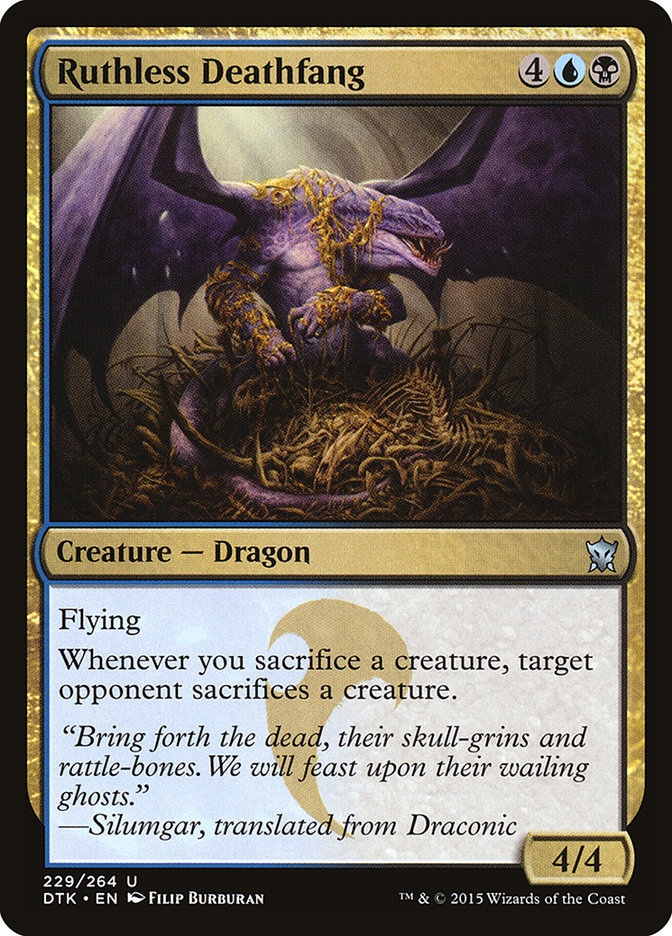 Ruthless Deathfang [Dragons of Tarkir] | Pandora's Boox