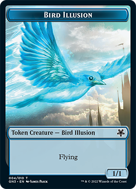 Bird Illusion // Demon Double-Sided Token [Game Night: Free-for-All Tokens] | Pandora's Boox
