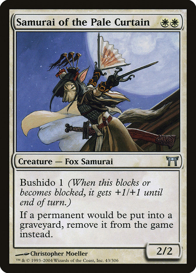 Samurai of the Pale Curtain [Champions of Kamigawa] | Pandora's Boox
