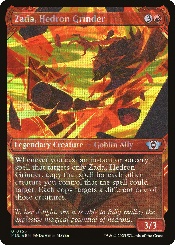 Zada, Hedron Grinder (Halo Foil) [Multiverse Legends] | Pandora's Boox