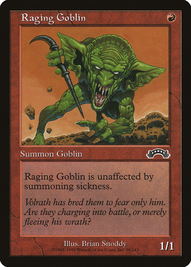 Raging Goblin [Exodus] | Pandora's Boox