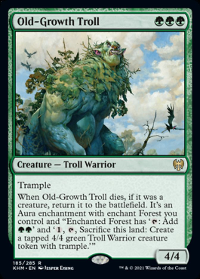 Old-Growth Troll [Kaldheim] | Pandora's Boox