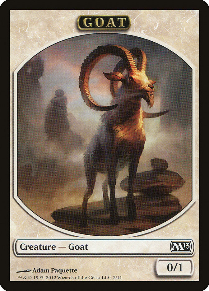Goat Token [Magic 2013 Tokens] | Pandora's Boox