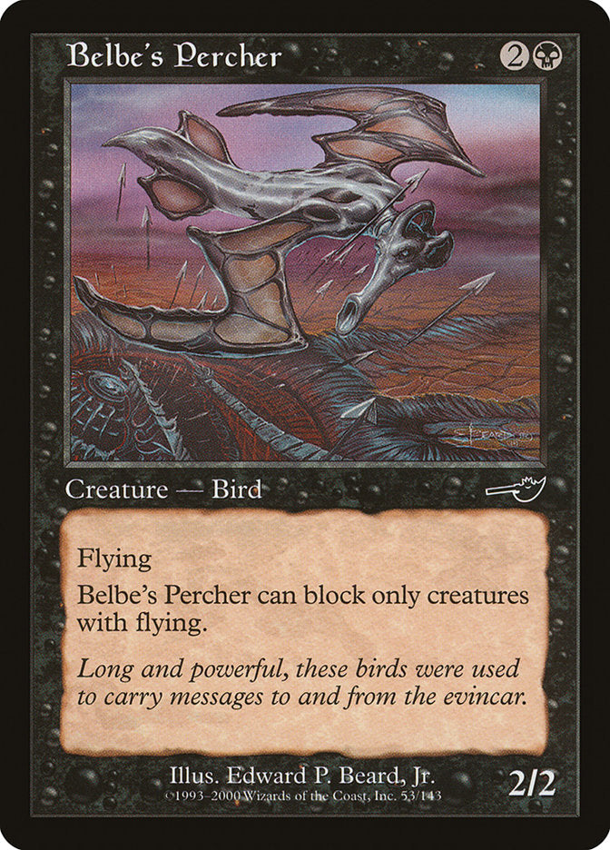 Belbe's Percher [Nemesis] | Pandora's Boox