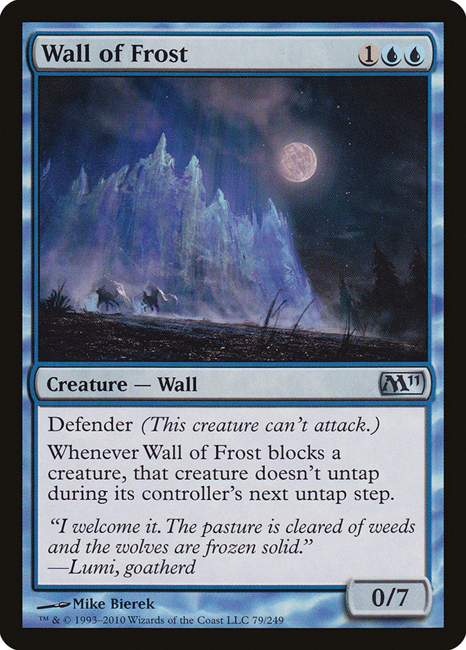 Wall of Frost [Magic 2011] | Pandora's Boox