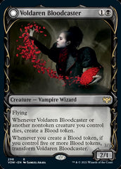 Voldaren Bloodcaster // Bloodbat Summoner (Showcase Fang Frame) [Innistrad: Crimson Vow] | Pandora's Boox