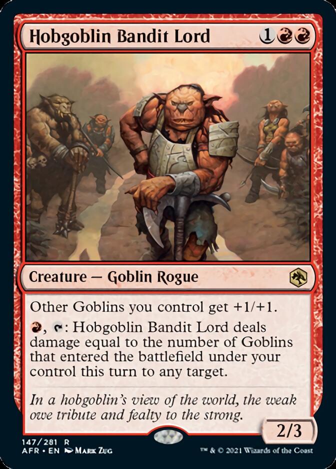 Hobgoblin Bandit Lord [Dungeons & Dragons: Adventures in the Forgotten Realms] | Pandora's Boox