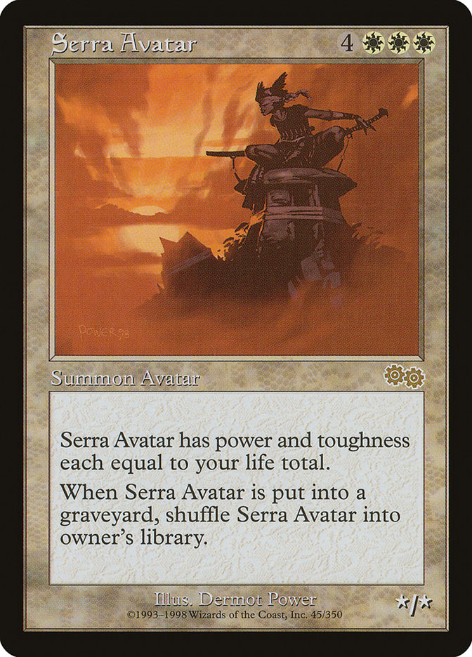 Serra Avatar [Urza's Saga] | Pandora's Boox