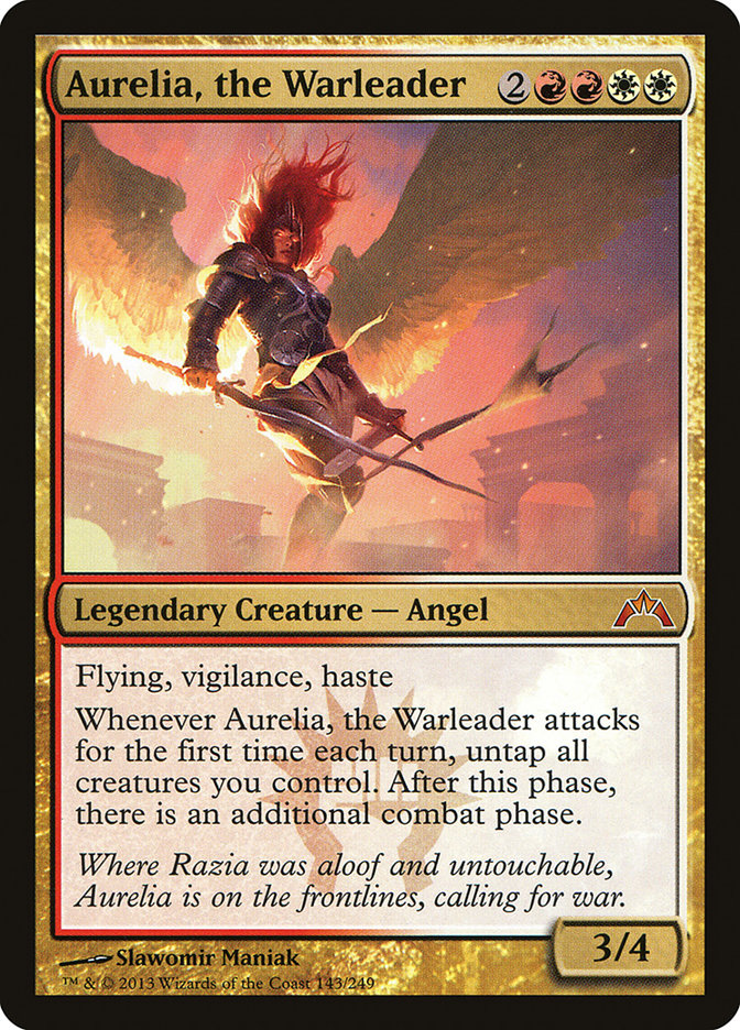 Aurelia, the Warleader [Gatecrash] | Pandora's Boox