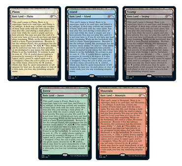 Secret Lair Drop - The Full-Text Lands