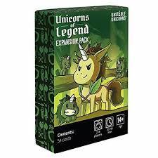Unstable Unicorns Unicorns of Legend Expansion pack | Pandora's Boox