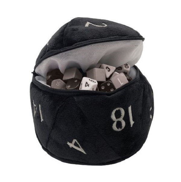 Ultrapro D20 Dice Bag: Black
