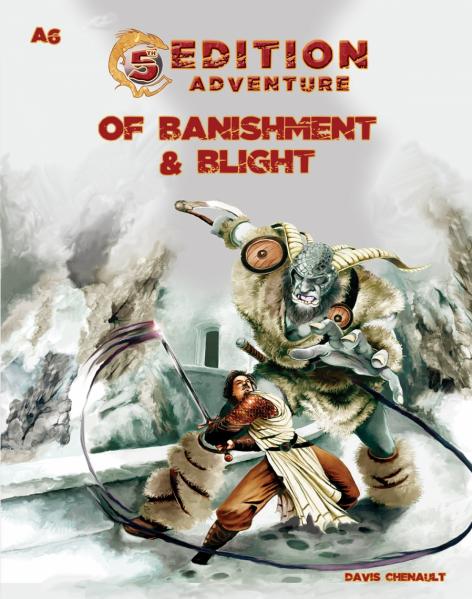 5th Edition Adventure, Of Banishment & Blight A6 | Pandora's Boox