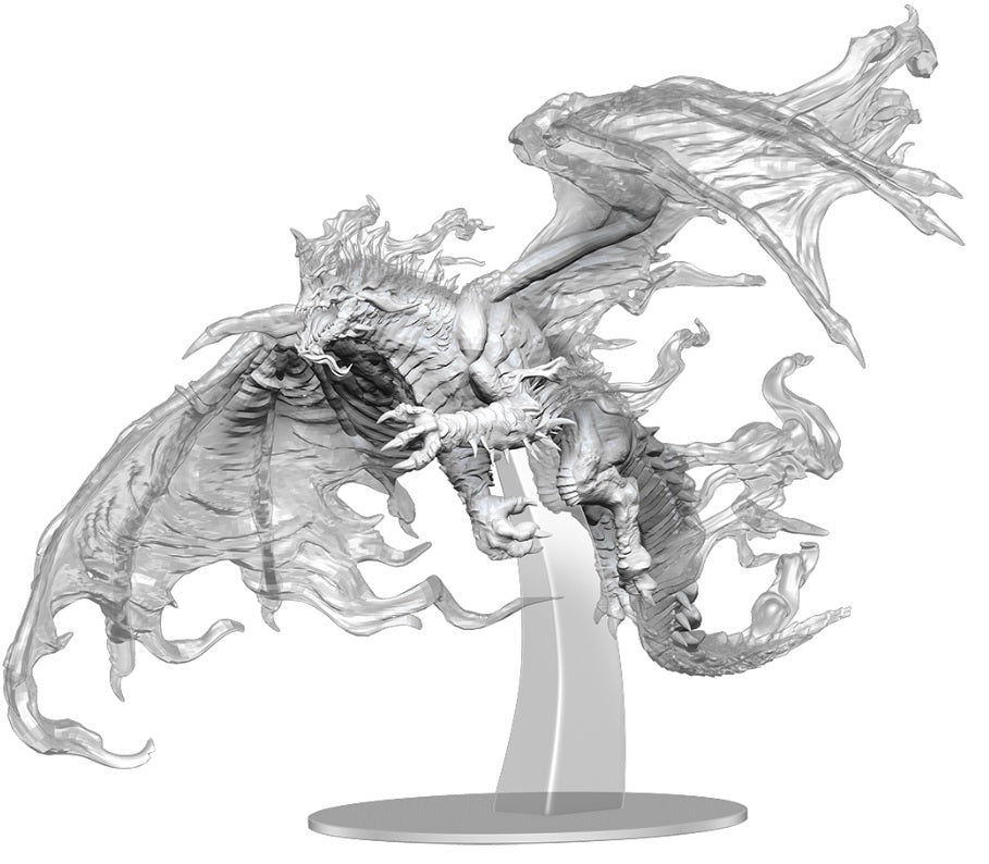 Adult Blue Shadow Dragon Figure