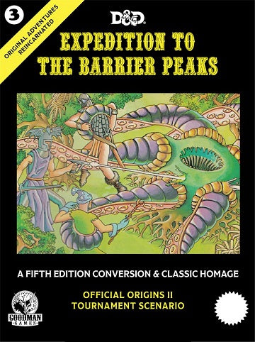 Expedition to The Barrier Peaks 5E Conversion | Pandora's Boox