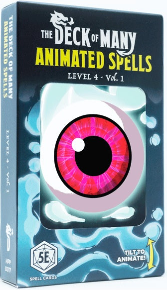 Deck of Many Animated Spells Level 4 Vol 1 | Pandora's Boox