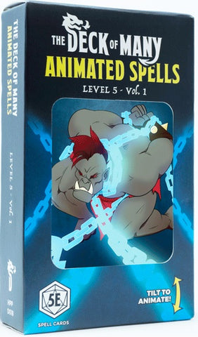 Deck of Many Animated Spells Level 5 Vol 1