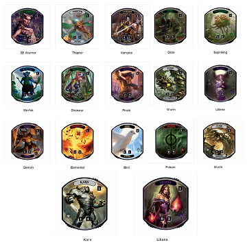 Ultra Pro Magic Relic Tokens Lineage Collection  | Pandora's Boox