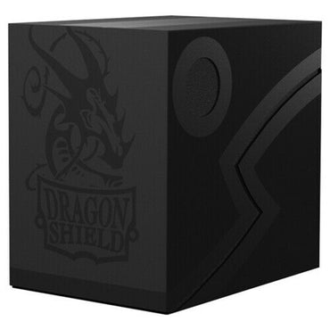 Dragon Shield Double Shell 150+ Deckbox Shadow-black