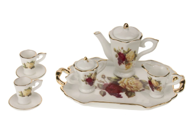 Mini Tea Set: Roses