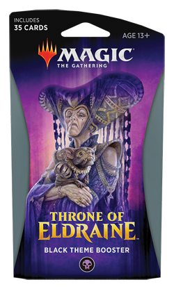 Throne of Eldraine Theme Booster - Black