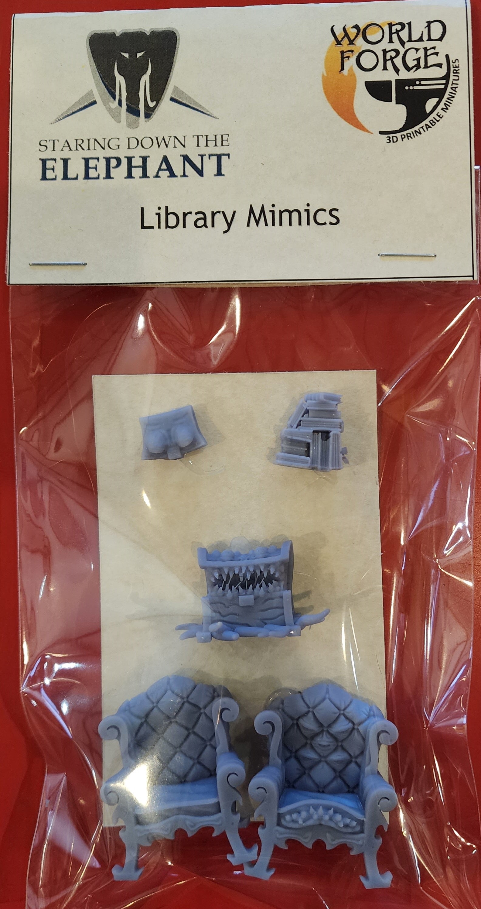 Library Mimics: 5 pcs | Pandora's Boox