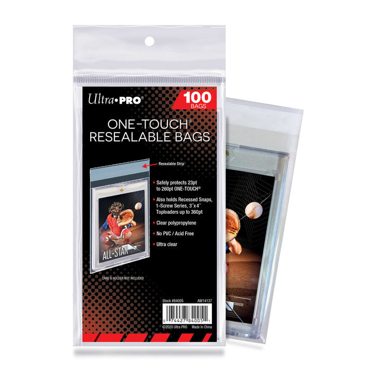 One-Touch (100 pk) Resealable bags | Pandora's Boox